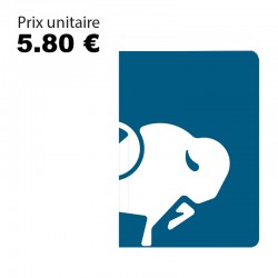 Lot de 30 carnets bleu